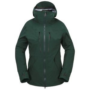 Women's Volcom VS 3L Stretch GORE-TEX Jacket 2025 in Green size X-Small