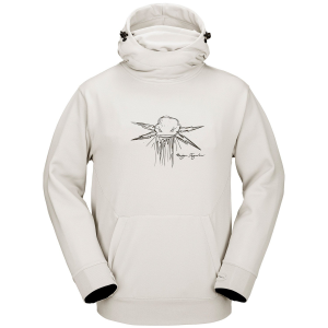 Volcom Hydro Riding Hoodie Men's 2025 in White size Medium | Polyester