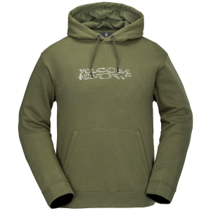Volcom Essential Hoodie Men's 2025 in Green size Small | Cotton/Polyester