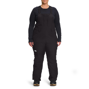 Women's The North Face Freedom Insulated Plus Bibs 2025 in Black size 1X | Nylon