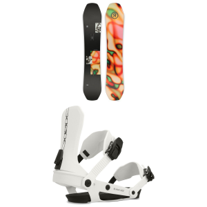 Ride Moderator Snowboard 2025 - 155 Package (155 cm) + S Womens size 155/S | Aluminum