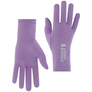 Mons Royale Volta Glove Liner 2025 in Purple size X-Large | Wool