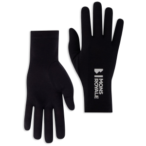 Mons Royale Volta Glove Liner 2025 in Black size X-Large | Wool