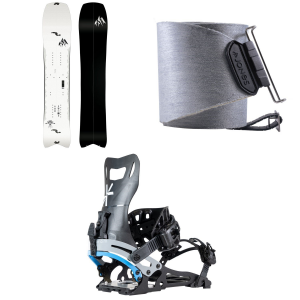 Jones Ultralight Hovercraft 2.0 Splitboard 2026 - 156 Package (156) + B Splitboard Skins in Black size 156/B | Nylon/Rubber