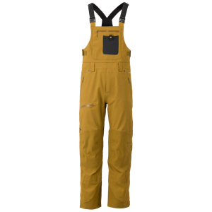 Flylow Baker Bibs Men's 2025 in Yellow size Medium | Nylon/Polyester