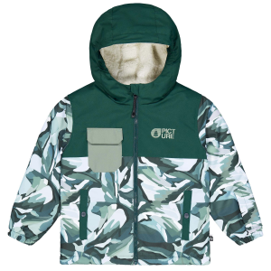 Kid's Picture Organic Snowy Printed Jacket Toddlers' 2025 in Green