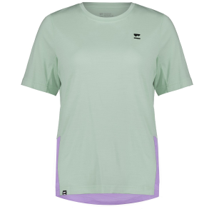 Women's Mons Royale Tarn Shift T-Shirt 2024 in Green size Large | Nylon/Wool/Polyester