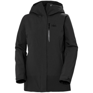 Women's Helly Hansen Snowplay Long Insulated Jacket 2026 in Black size Small | Polyester
