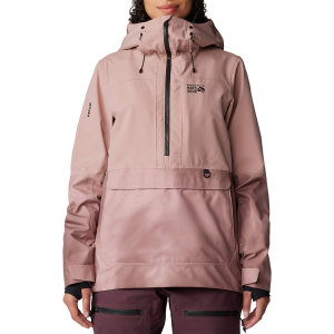 Women's Mountain Hardwear Powder Maven(TM) Anorak Jacket 2025 in Pink size Large | Nylon/Polyester