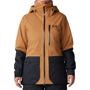 Women's Mountain Hardwear Firefall(TM) Insulated Parka Jacket 2025 in Brown size X-Small | Nylon