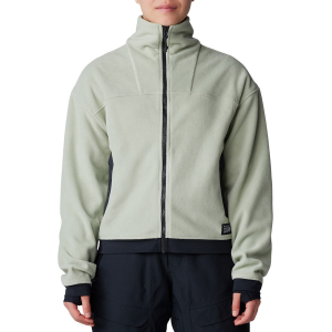 Women's Mountain Hardwear Powder Maven(TM) Fleece Full Zip Jacket 2025 in White size Small | Polyester