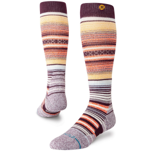 Stance Curren Snow Socks 2025 in Red size Medium | Wool