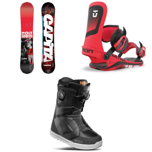 CAPiTA The Outsiders Snowboard 2025 - 152W Package (152W cm) + M Mens in Black size 152W/M | Nylon