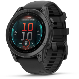 Garmin fenix E AMOLED Smartwatch 2024 in Black size 47mm
