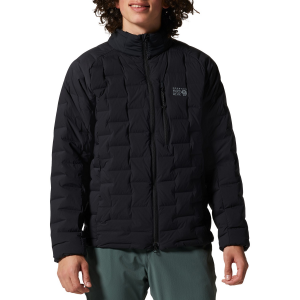 Mountain Hardwear Stretchdown(TM) Jacket Men's 2026 in Black size Large | Nylon/Elastane