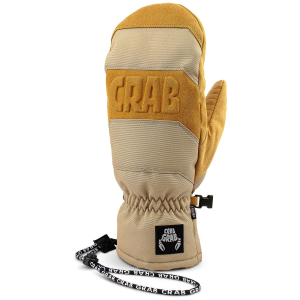 Crab Grab Champ Mittens 2025 in Brown size X-Large | Nylon