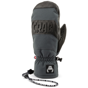 Crab Grab Champ Mittens 2025 in Black size Medium | Nylon