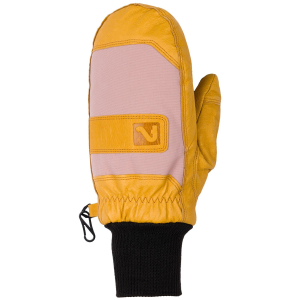 Flylow Unicorn Mittens 2025 in Yellow size X-Large | Leather/Polyester