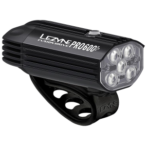 Lezyne Fusion Drive Pro 600+ Front Bike Light 2025 in Black