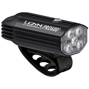 Lezyne Fusion Drive Pro 600+ Front Bike Light 2025 in Black