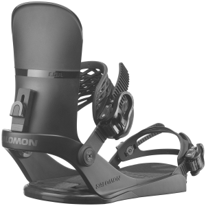 Salomon EDB Snowboard Bindings 2026 in Black size Small | Nylon/Aluminum