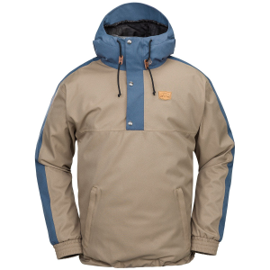 Volcom Longo 20K Pullover Jacket Men's 2025 in Brown size X-Small | Leather