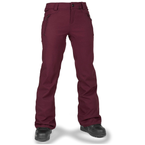 Women's Volcom Genus Stretch Pants 2025 in Red size Large