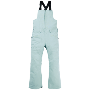 Burton Reserve Short Bib Pants Men's 2025 in Green size Medium | Polyester