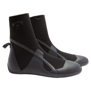 Billabong 5mm Absolute Round Toe Wetsuit Boots 2026 in Black size 13 | Nylon/Neoprene
