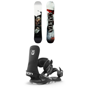 Women's CAPiTA Birds Of A Feather Snowboard 2025 - 144 Package (144 cm) + S Womens in Purple size 144/S | Nylon