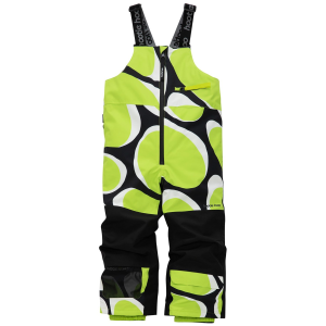 Kid's Hootie Hoo Pinnakle Insulated Bibs 2025 in Green size 8 | Nylon/Polyester