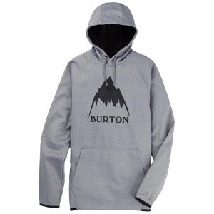 Burton Crown Weatherproof Pullover Fleece Men's 2024 in Gray size Small | Polyester