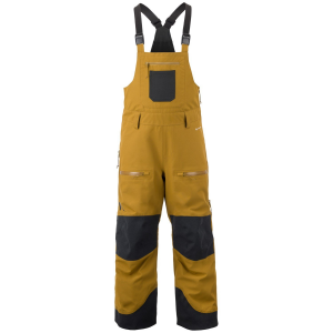 Kid's Flylow Baker Jr Bibs 2025 in Yellow size Small | Nylon/Polyester