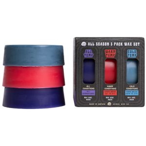 Spiral Wax Co. Wizard 3 Pack Warm/All/Cold Wax 2026 in Red