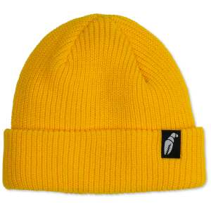 Crab Grab Claw Label Beanie Hat 2026 in Yellow | Acrylic