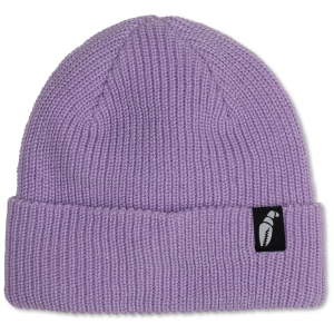 Crab Grab Claw Label Beanie Hat 2026 in Purple | Acrylic