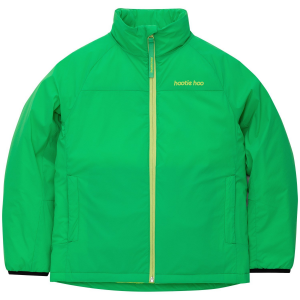 Kid's Hootie Hoo Aurora Insulator Jacket 2025 in Green size 14 | Polyester