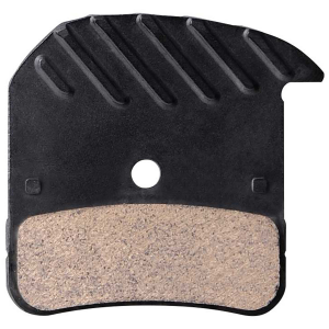 Shimano H03C Metal Disc Brake Pads w/ Fins 2023 in Black | Aluminum