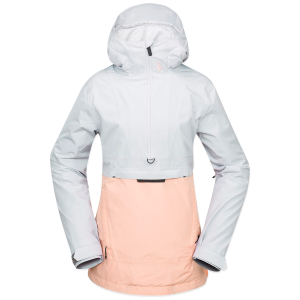 Women's Volcom Ashfield Pullover Jacket 2025 in Orange size X-Small