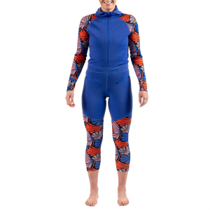 Women's Wild Rye Olivia Onesie 025 in Blue | Wool/Micron