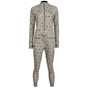 Women's Airblaster Hoodless Ninja Suit 2025 in Brown size X-Small | Lycra/Polyester