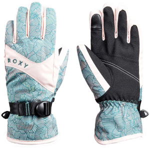 Kid's Roxy Jetty Gloves Girls' 2025 in Pink size Medium | Leather