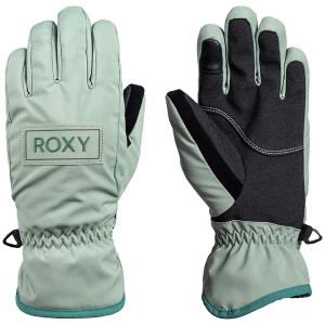 Kid's Roxy Freshfields Gloves Girls' 2025 in Green size Medium | Leather/Polyester