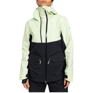 Women's Roxy GORE-TEX Stretch Purelines Jacket 2025 in Green size X-Large