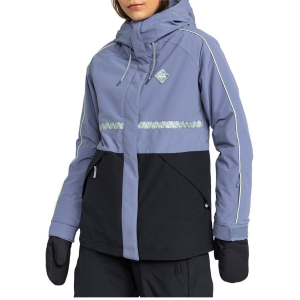 Women's Roxy Highridge Hoodie Jacket 2025 in Blue size Small