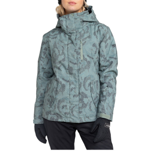 Women's Roxy Jetty Jacket 2025 in Green size X-Small | Polyester