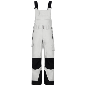 Kid's Obermeyer Carver Bibs Boys' 2025 in White size X-Large | Polyester
