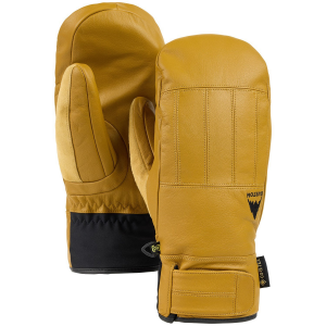 Burton Gondy GORE-TEX Leather Mittens 2026 in Yellow size X-Small