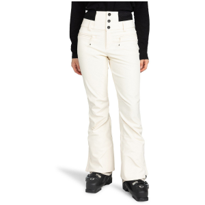 Women's Roxy Rising High Pants 2025 in White size X-Small | Elastane/Polyester/Neoprene