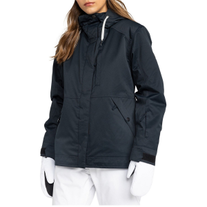 Women's Roxy Billie Jacket 2025 in Black size 2X-Large | Polyester
